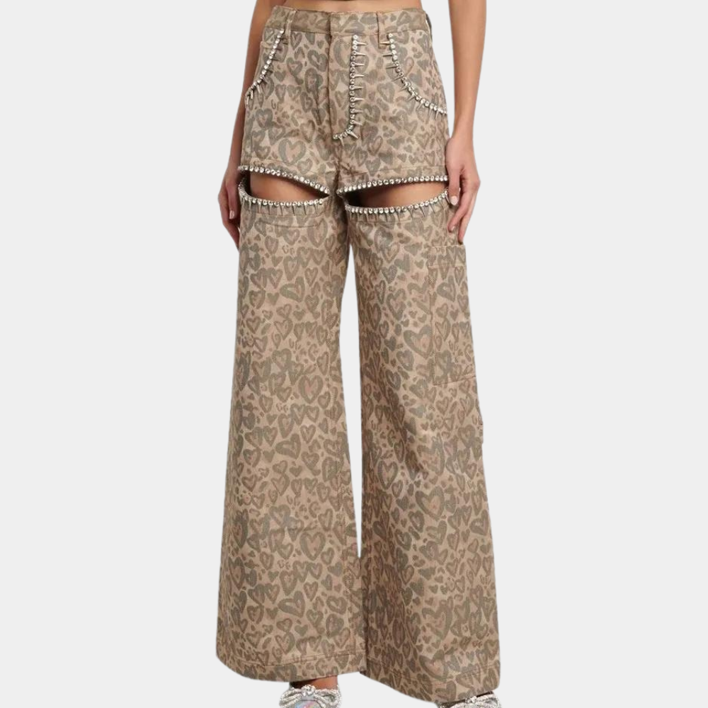 Jovana - Retro cut-off jeans