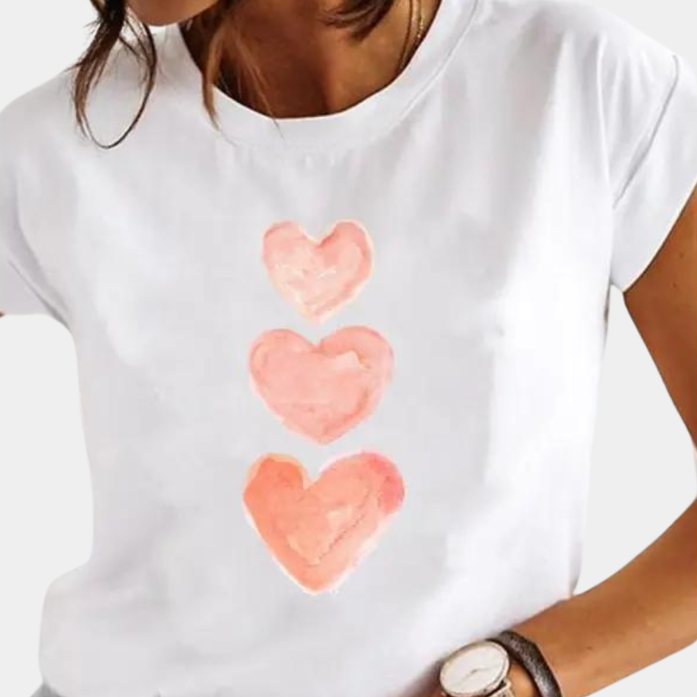 Raquel - Printed T-shirt for women - Elegant and comfortable