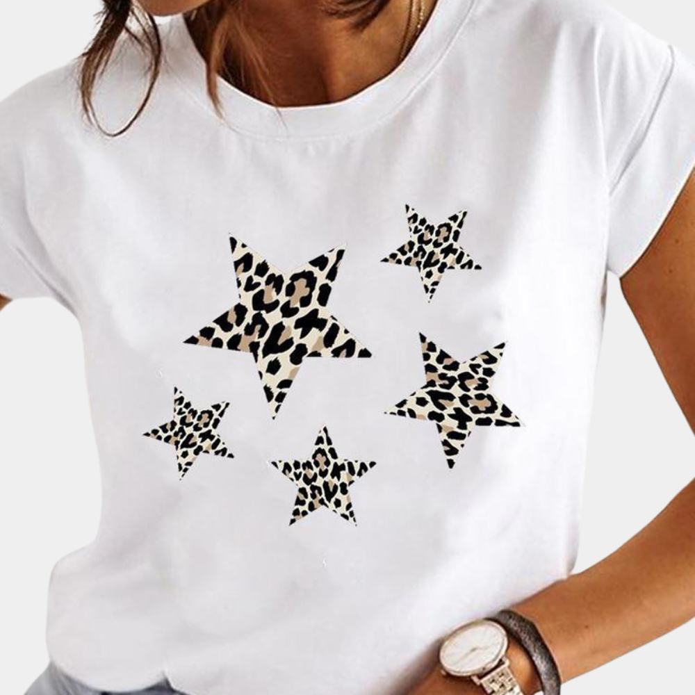 Raquel - Printed T-shirt for women - Elegant and comfortable