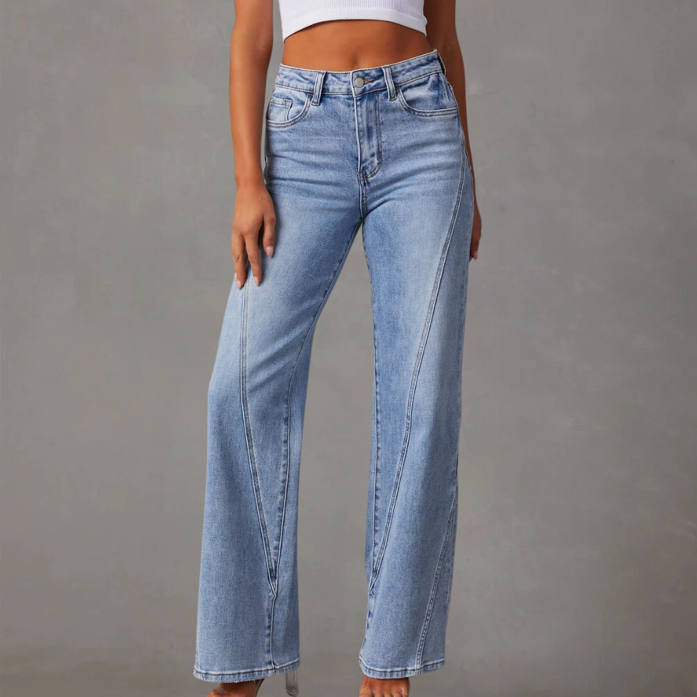 Elegant flared jeans for women