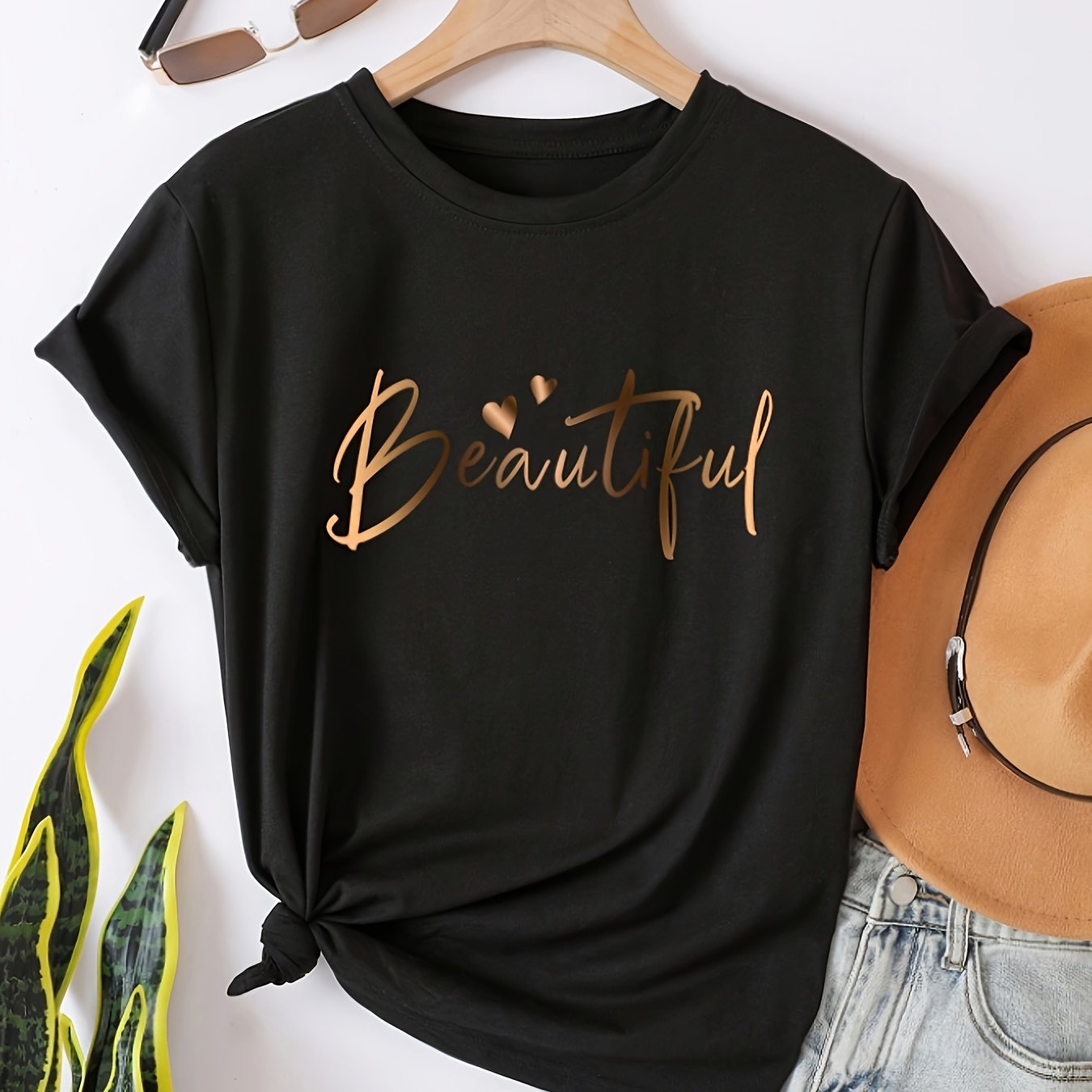 Casual T-Shirt - Relaxed fit and soft cotton blend