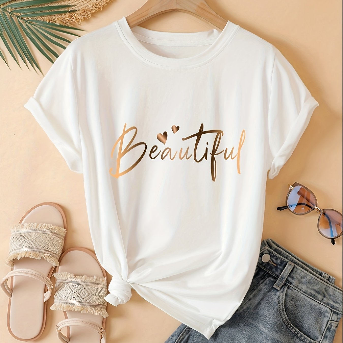Casual T-Shirt - Relaxed fit and soft cotton blend