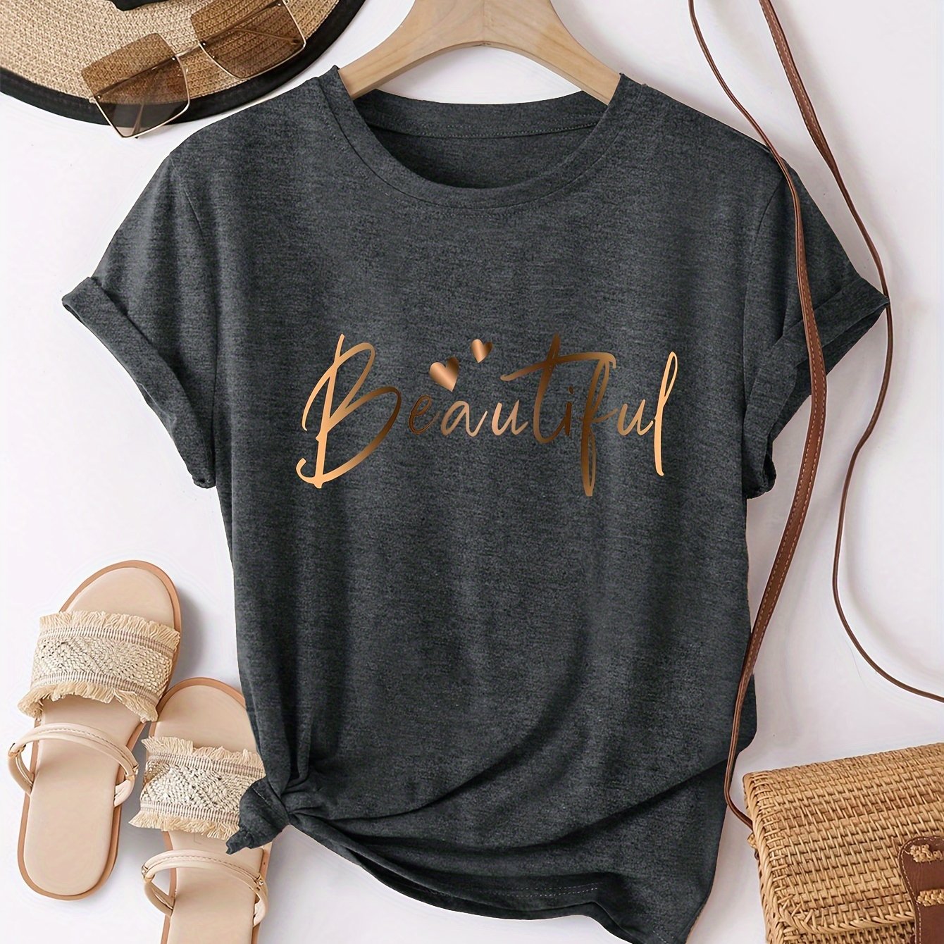 Casual T-Shirt - Relaxed fit and soft cotton blend