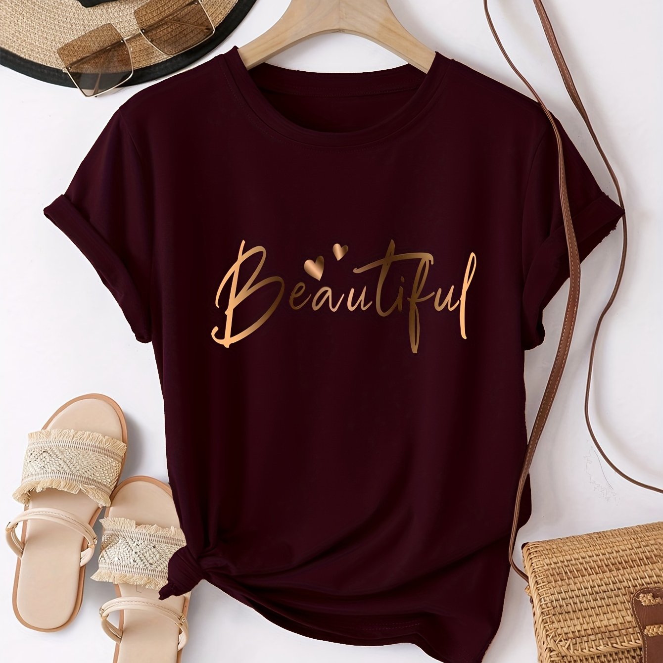 Casual T-Shirt - Relaxed fit and soft cotton blend