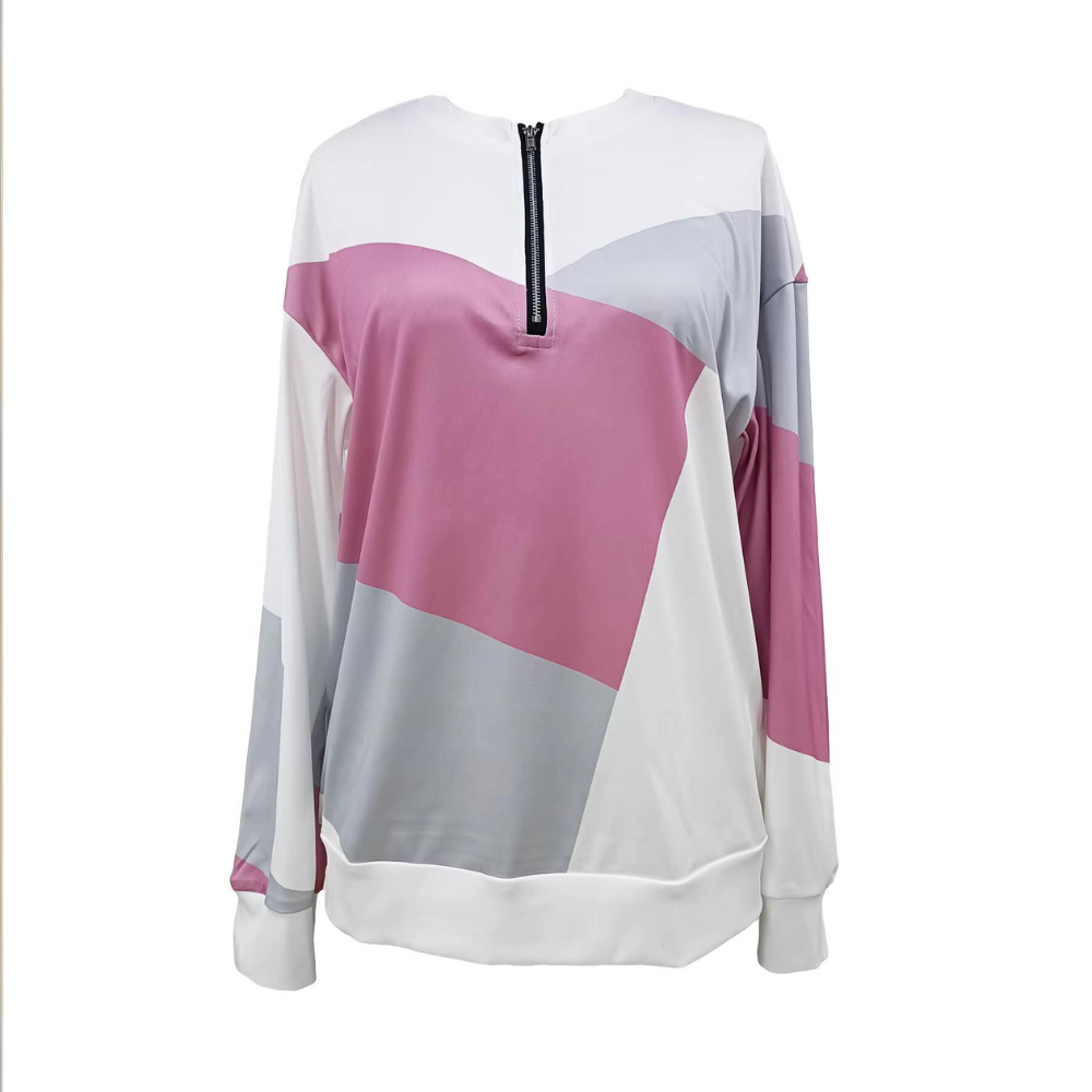 Celeste - Elegant long-sleeve print