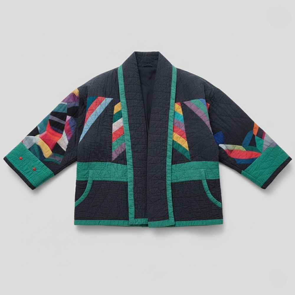Chloé | Women's Rainbow Kimono Jacket Chic and Comfortable