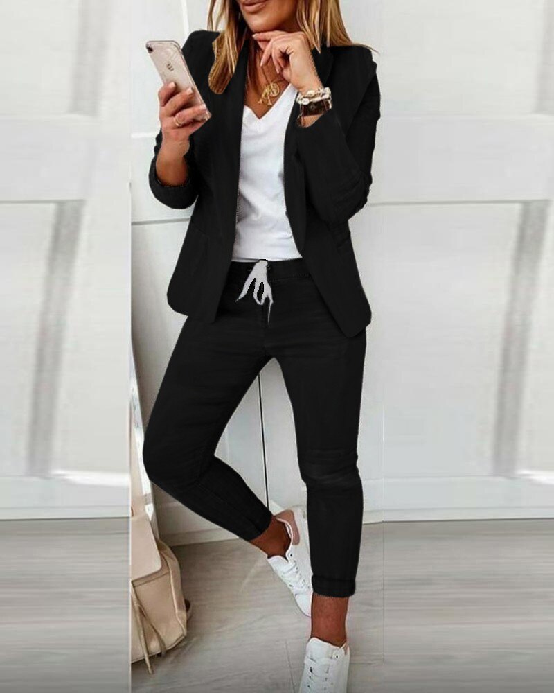Mia - Elegant blazer set