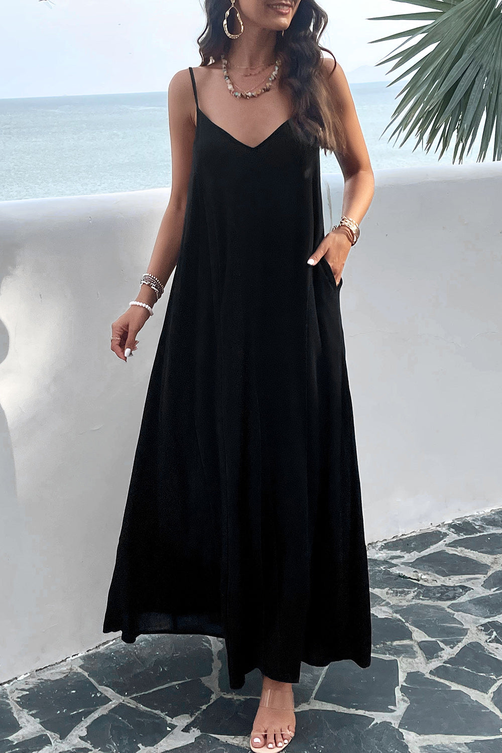 Dress with pockets