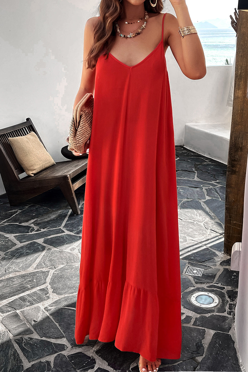 Dress with pockets