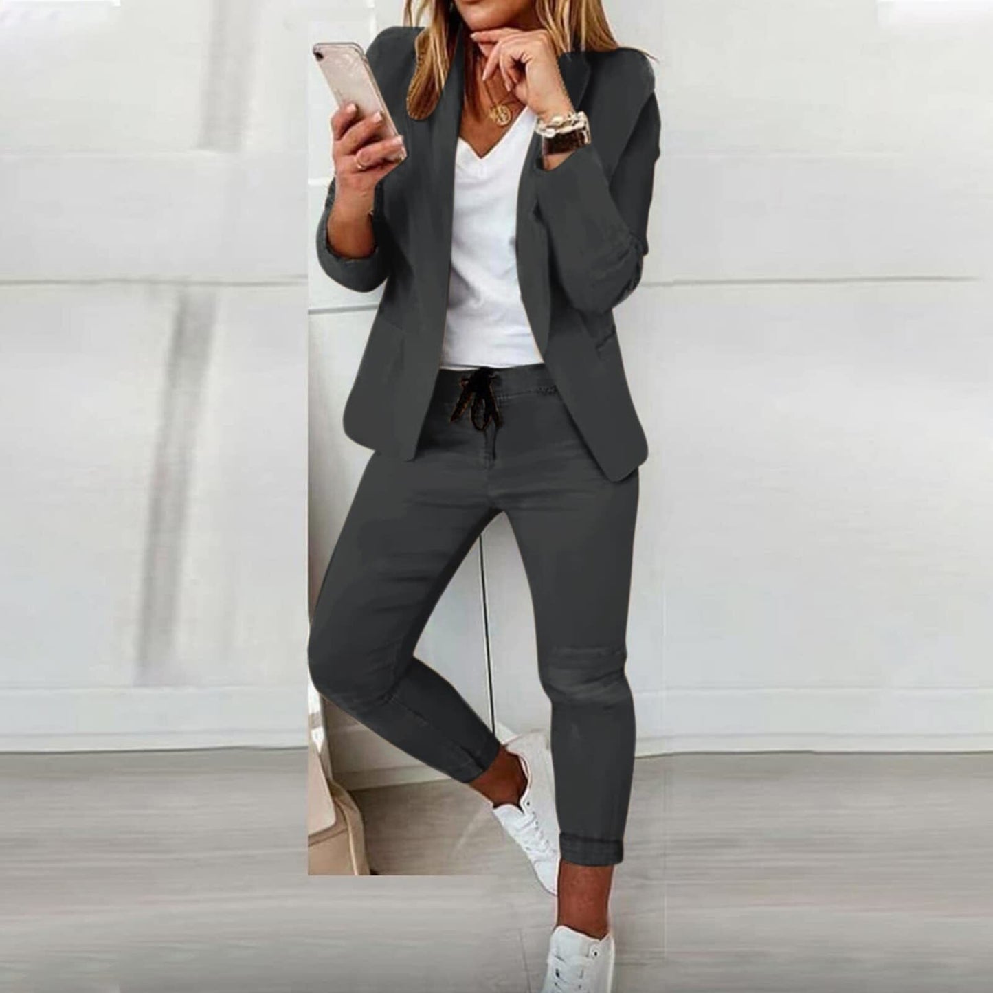 Mia - Elegant blazer set