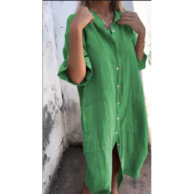 LP | Casual long dress shirt style