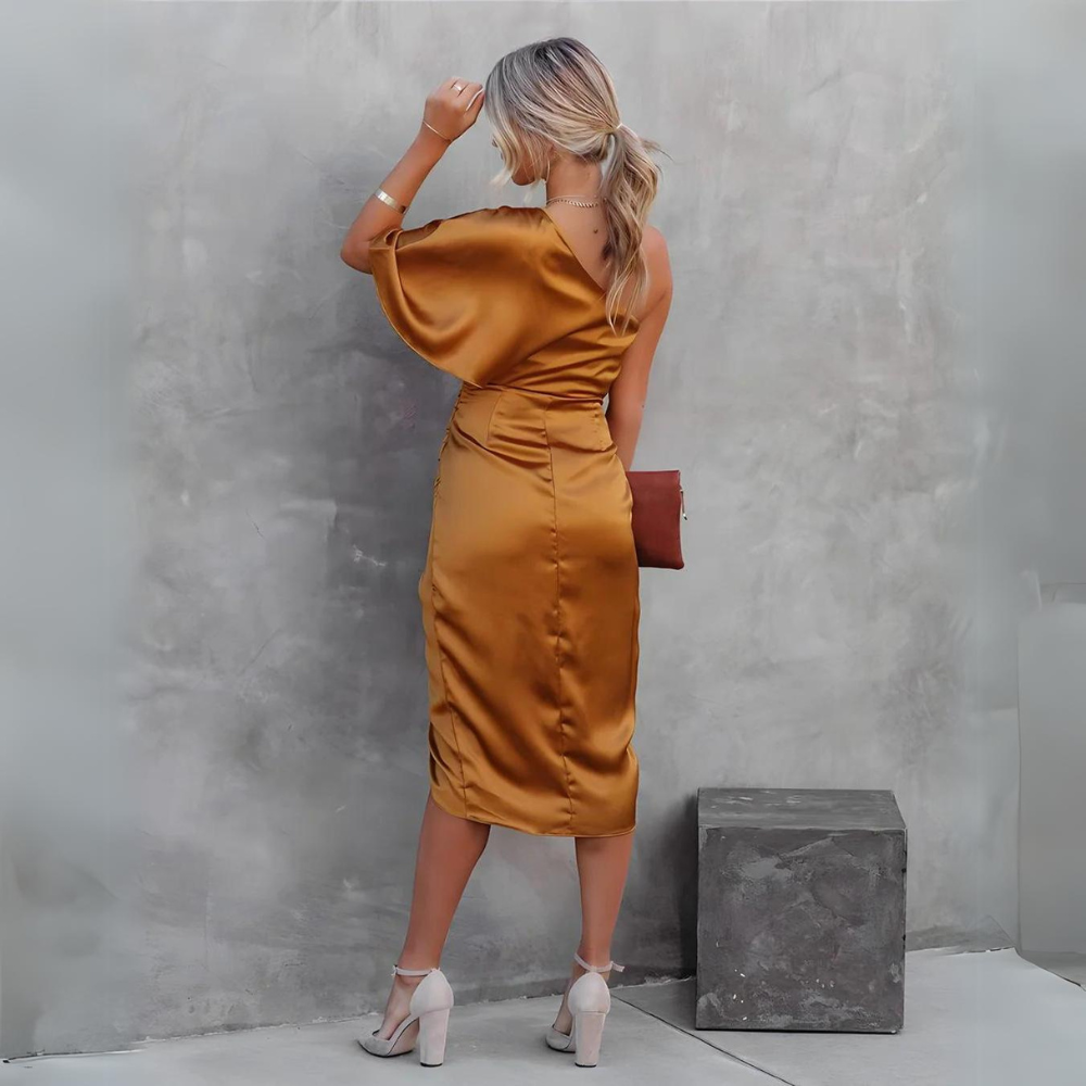 Eveline - Elegant silk evening dress