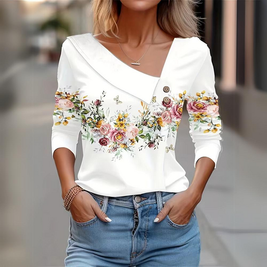 Frida - Long-sleeved casual top