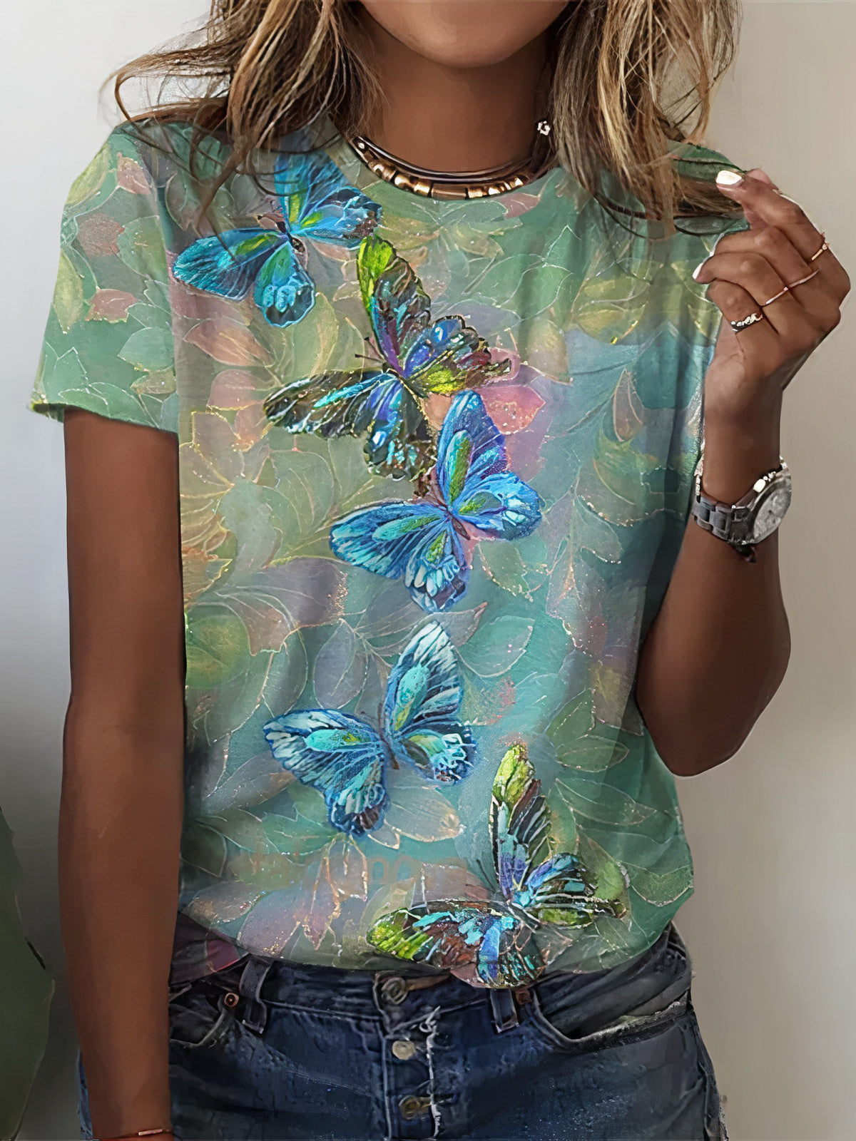 LP | Comfortable summer T-shirt for women