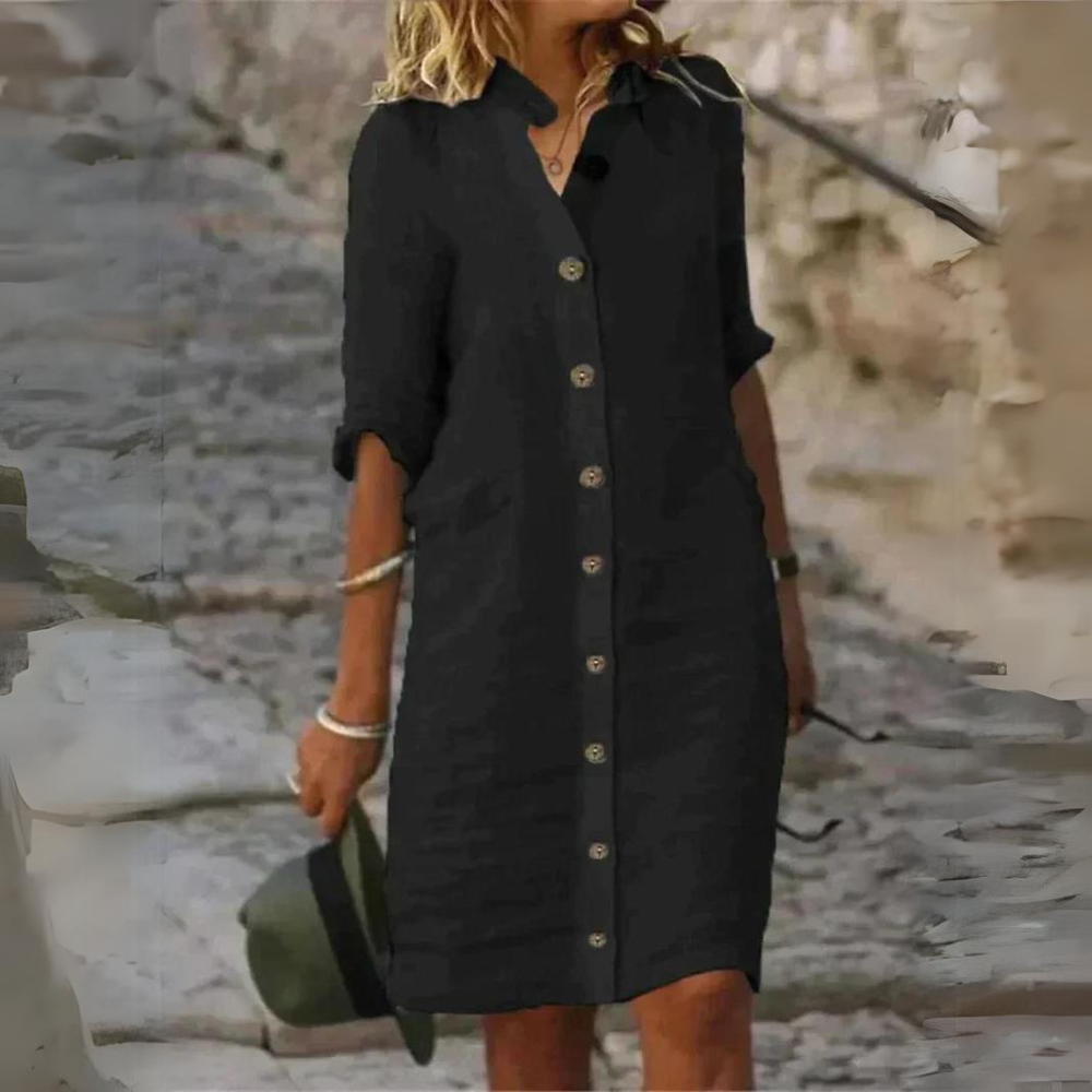 Gemma - Elegant cotton dress