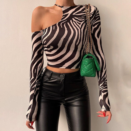Bijou zebra top | Print of the season
