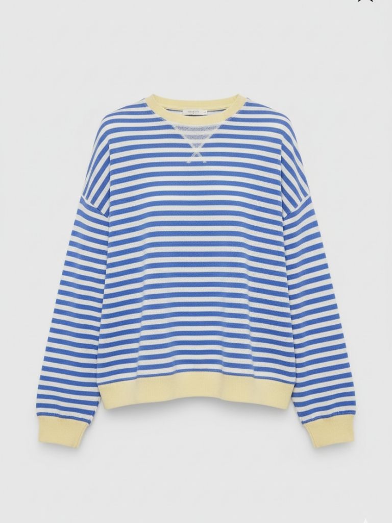 Helena | Chic and Comfortable Women's Striped Sweater