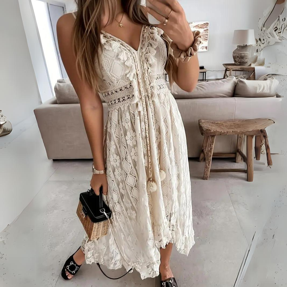 LP | Spaghetti Lace Dress