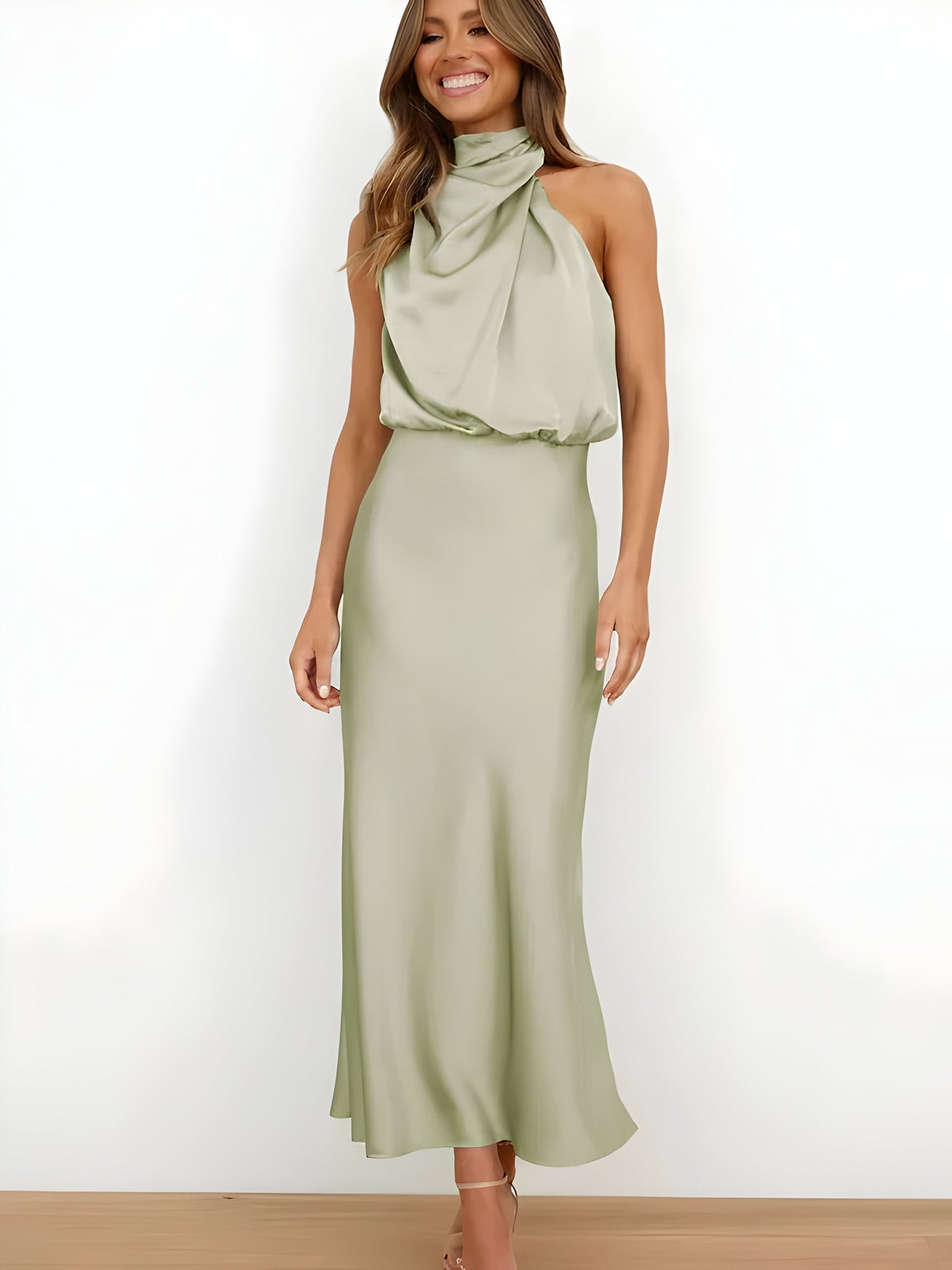 Mc | elegant dress in satin