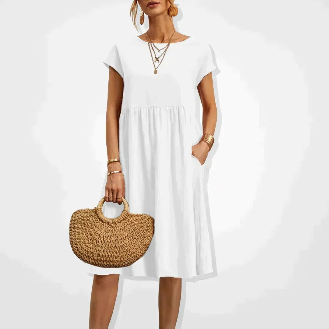 Comfortable flowing midi dress