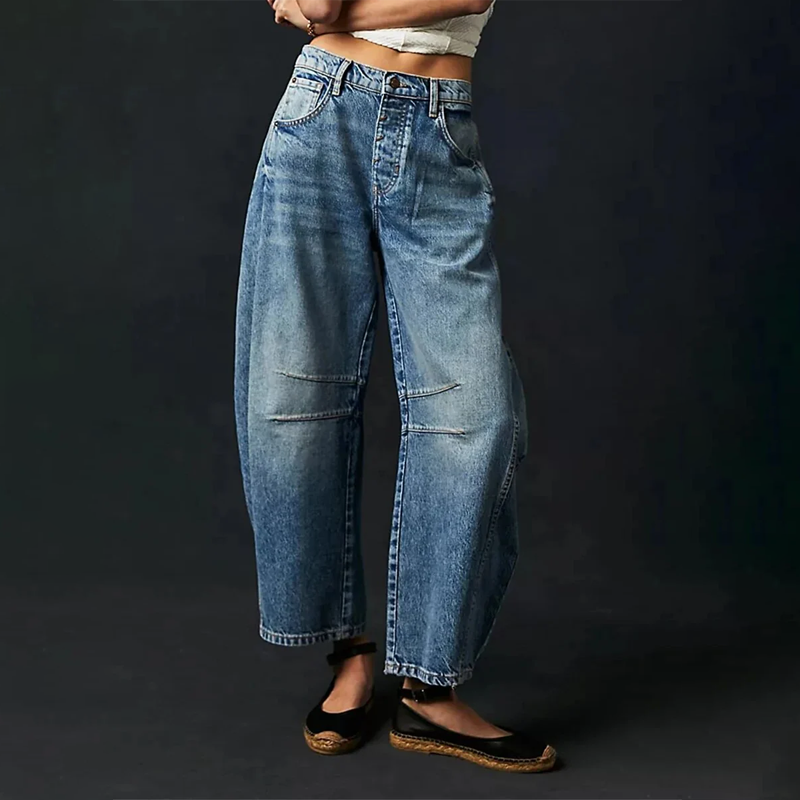Women's wide-leg jeans