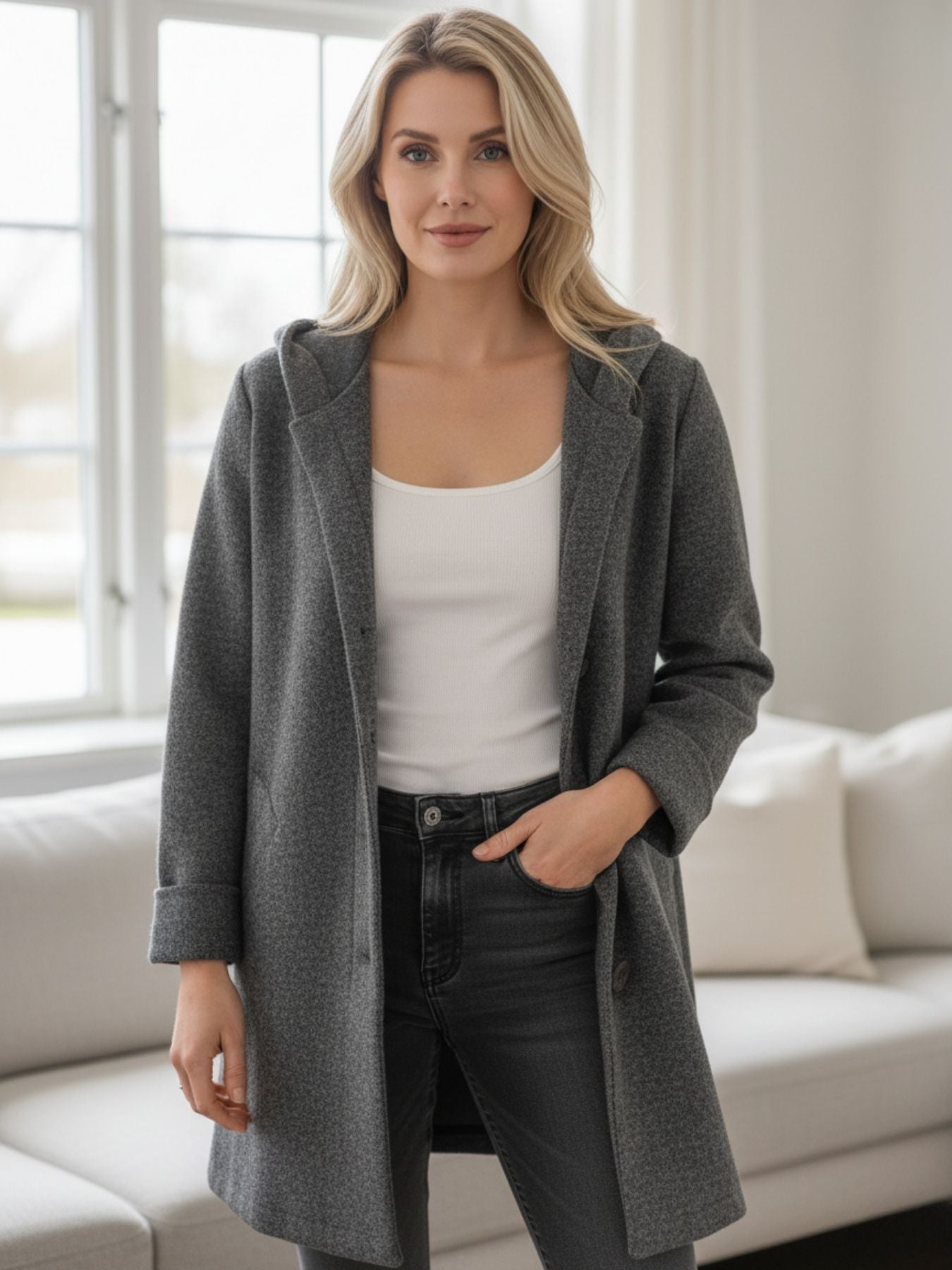 Liezl | Women's Casual Long Coat Chic and Comfortable