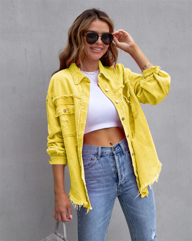 Jasmine | Stylish and Casual Chic Women's Denim Jacket