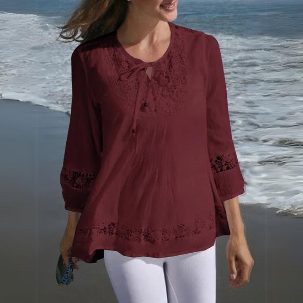 Maria - Elegant lace blouse