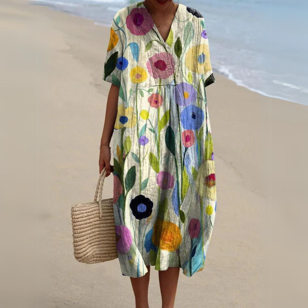 Sylvie | Colorful summer dress