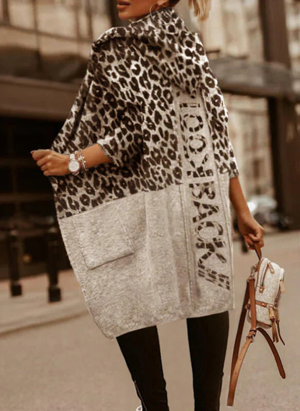 Riva | Women's Loose-Fitting Coat with Hood, Chic and Comfortable