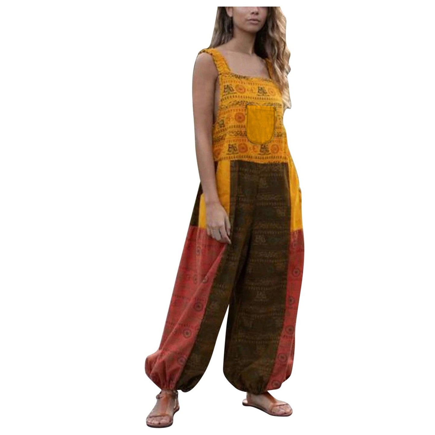Loose Sling Bag Casual Jumpsuit