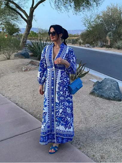 LP | embroidered dress