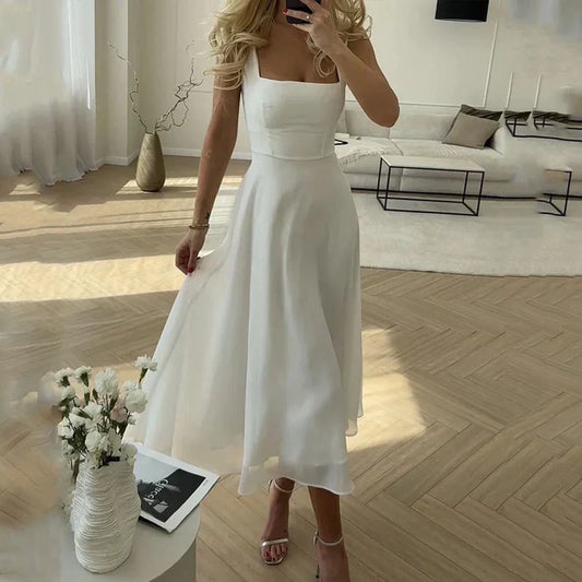 Shirlei - Elegant sleeveless dresses for women