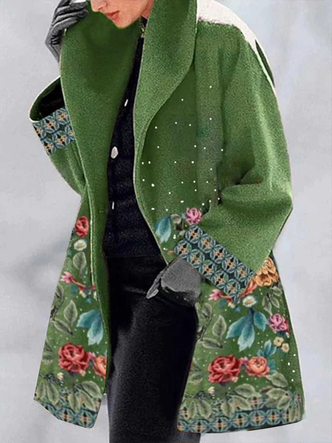 Erica | Women's Noble Long Coat Stylish, Chic, and Comfortable