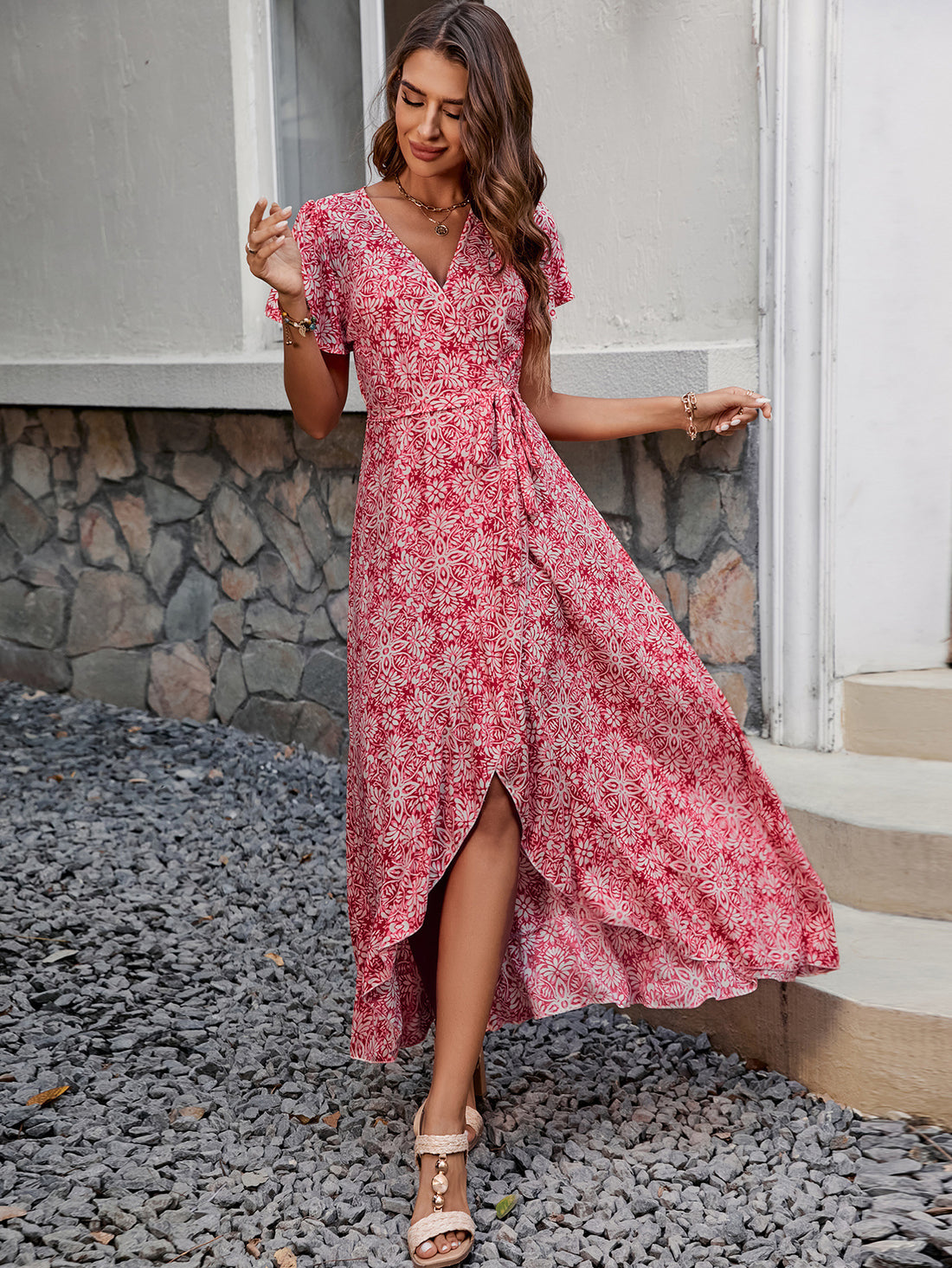 LD Women's Printed Beach Dresses