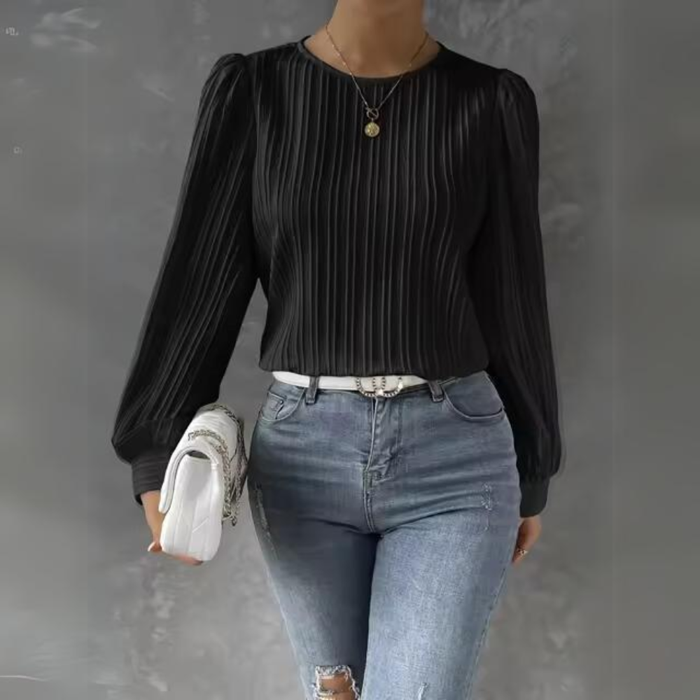 Reidun - Lang��rmelige Freizeitbluse