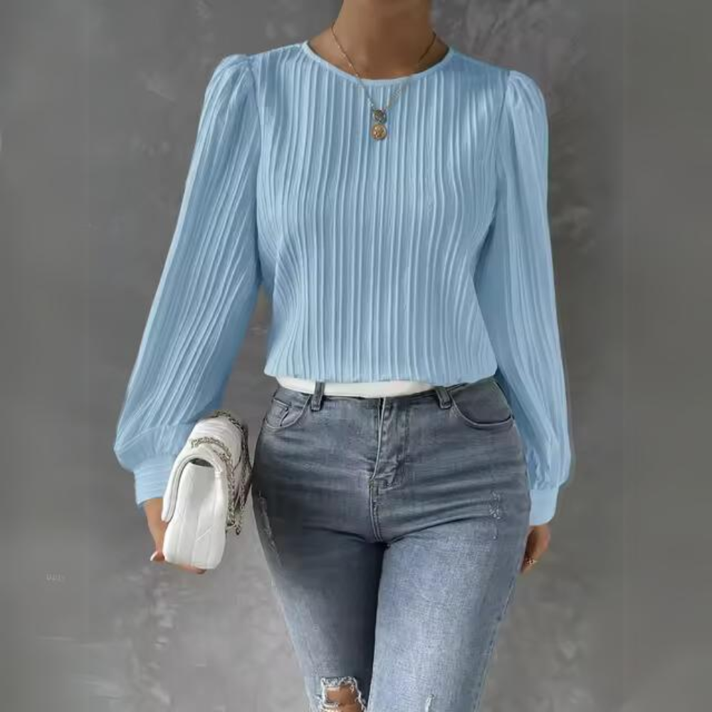 Reidun - Lang��rmelige Freizeitbluse