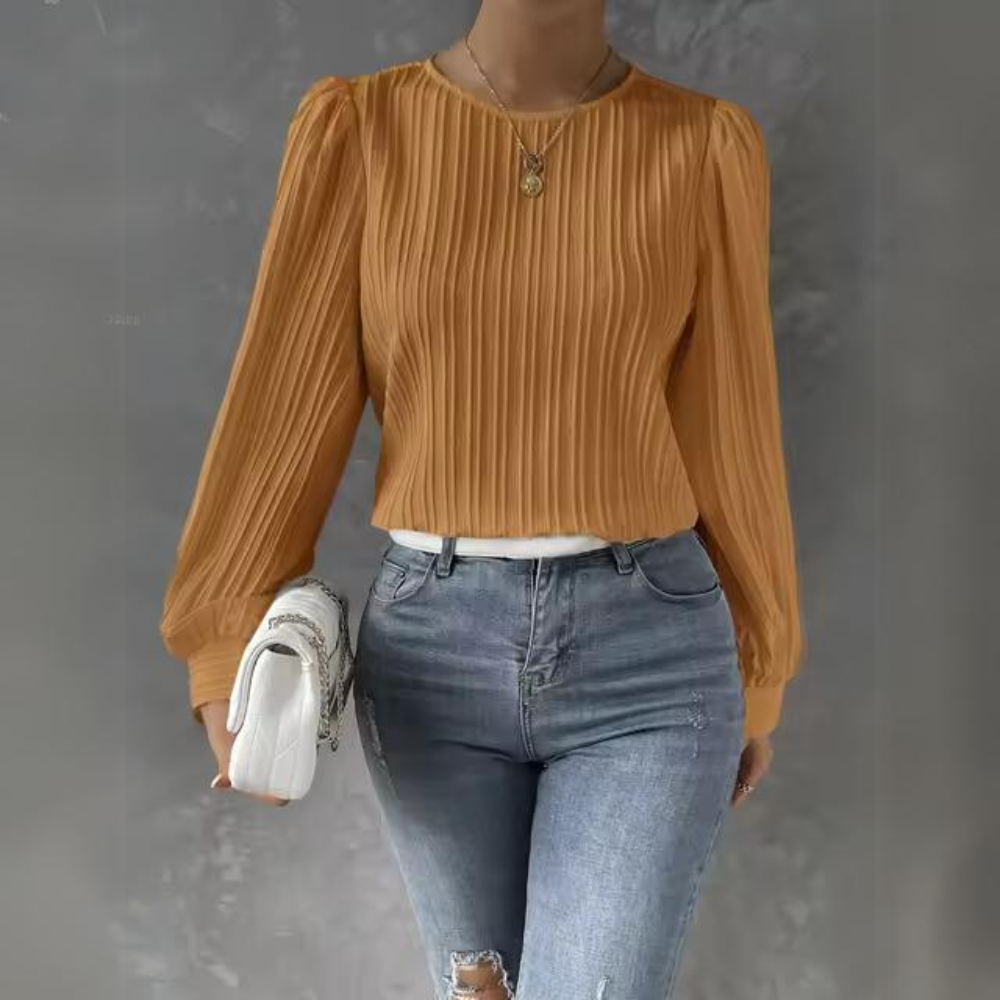 Reidun - Lang��rmelige Freizeitbluse