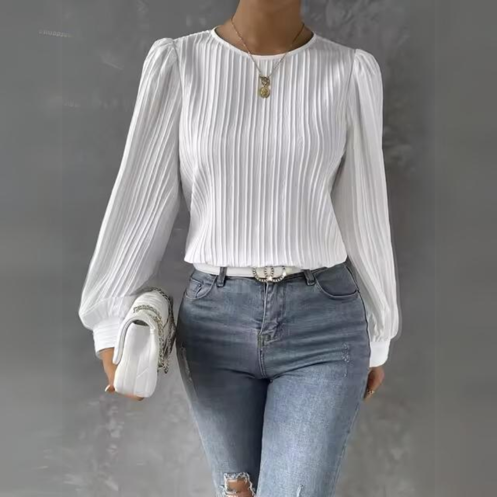 Reidun - Lang��rmelige Freizeitbluse