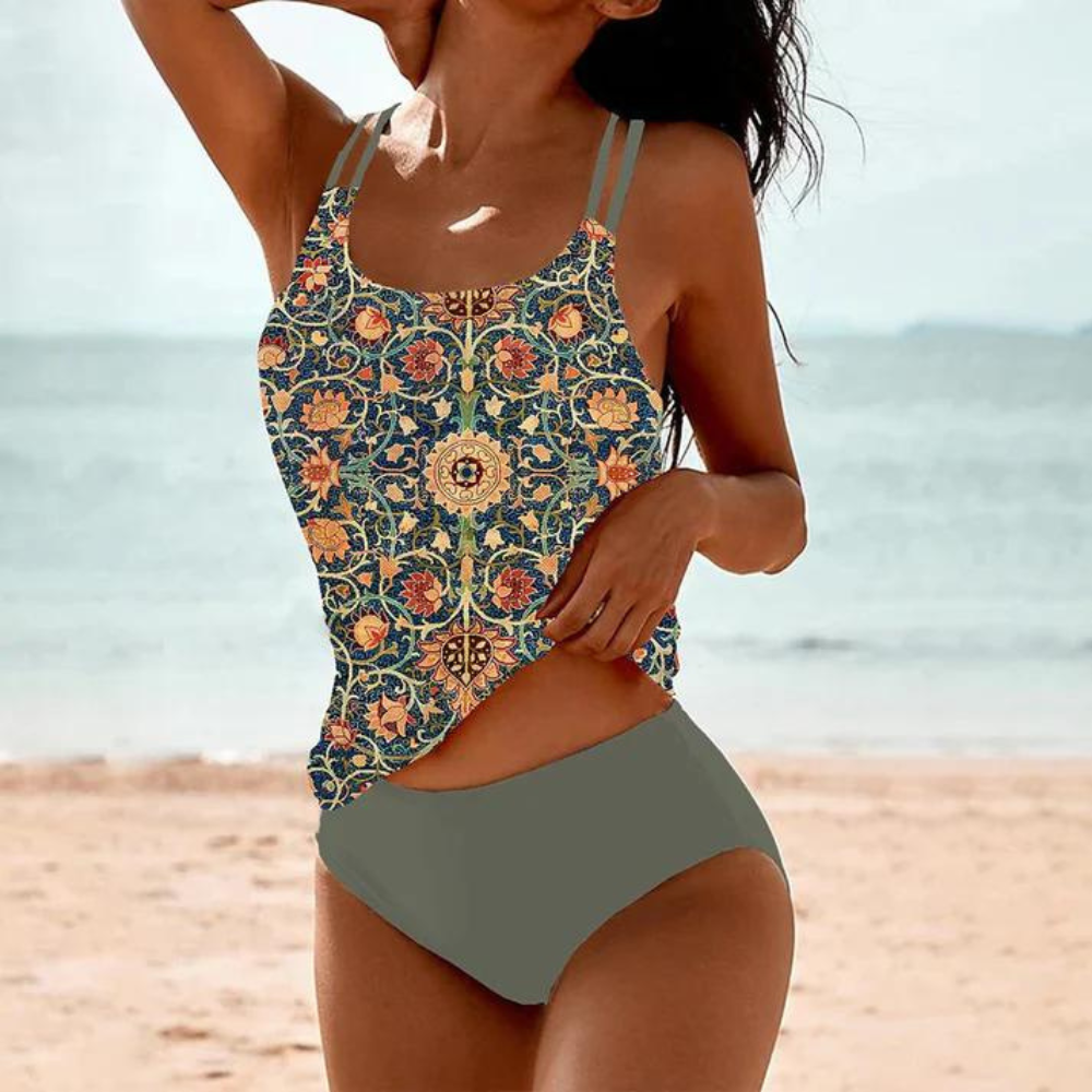 Ruby - Elegante ba��ador estampado