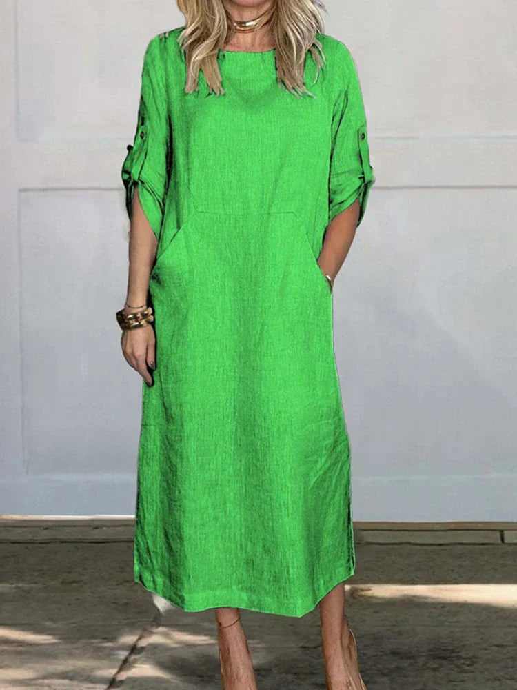 LP | knit dress with pockets