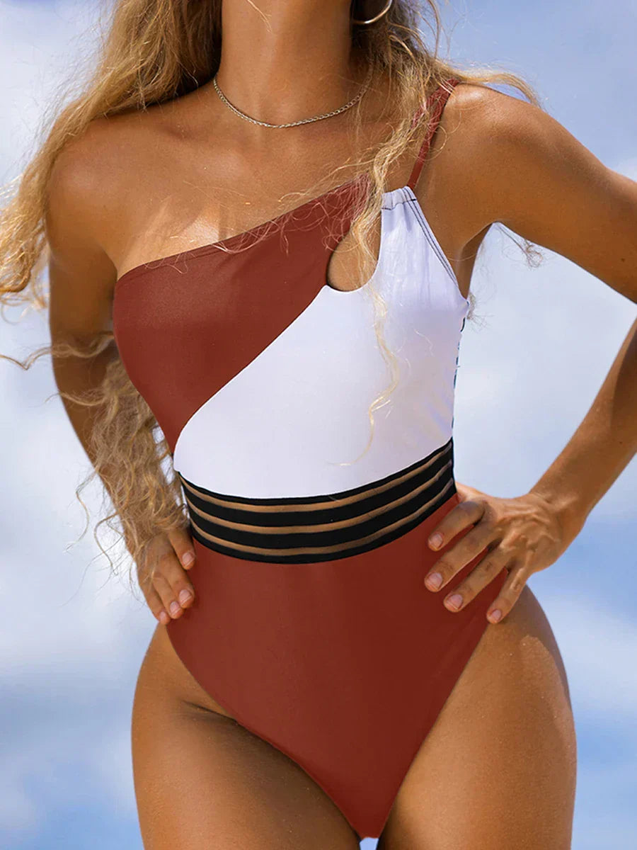 LP | Bikini swimsuit for women fabric patchwork body panel
