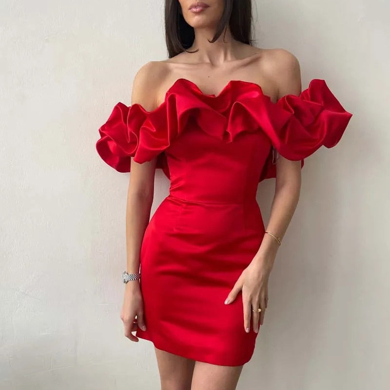 Low-cut dress