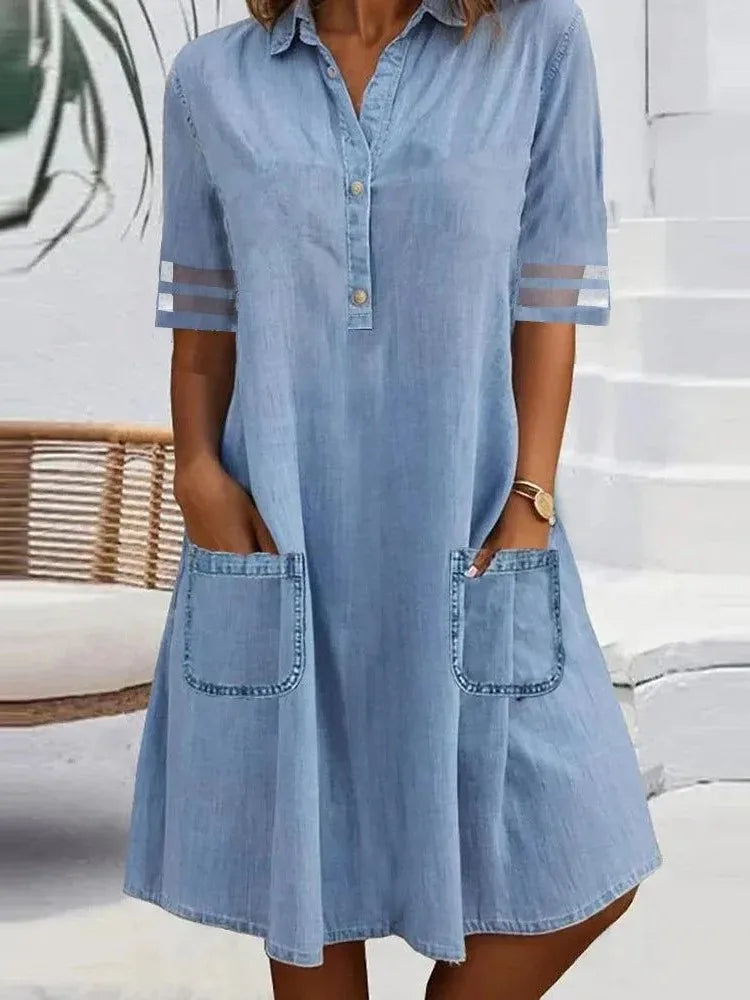 LD Sofia denim dress