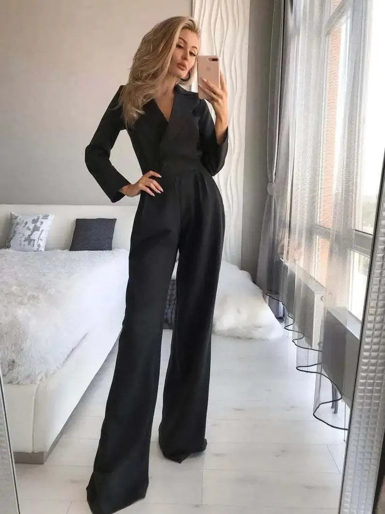 Sophia - Long-sleeved jumpsuit
