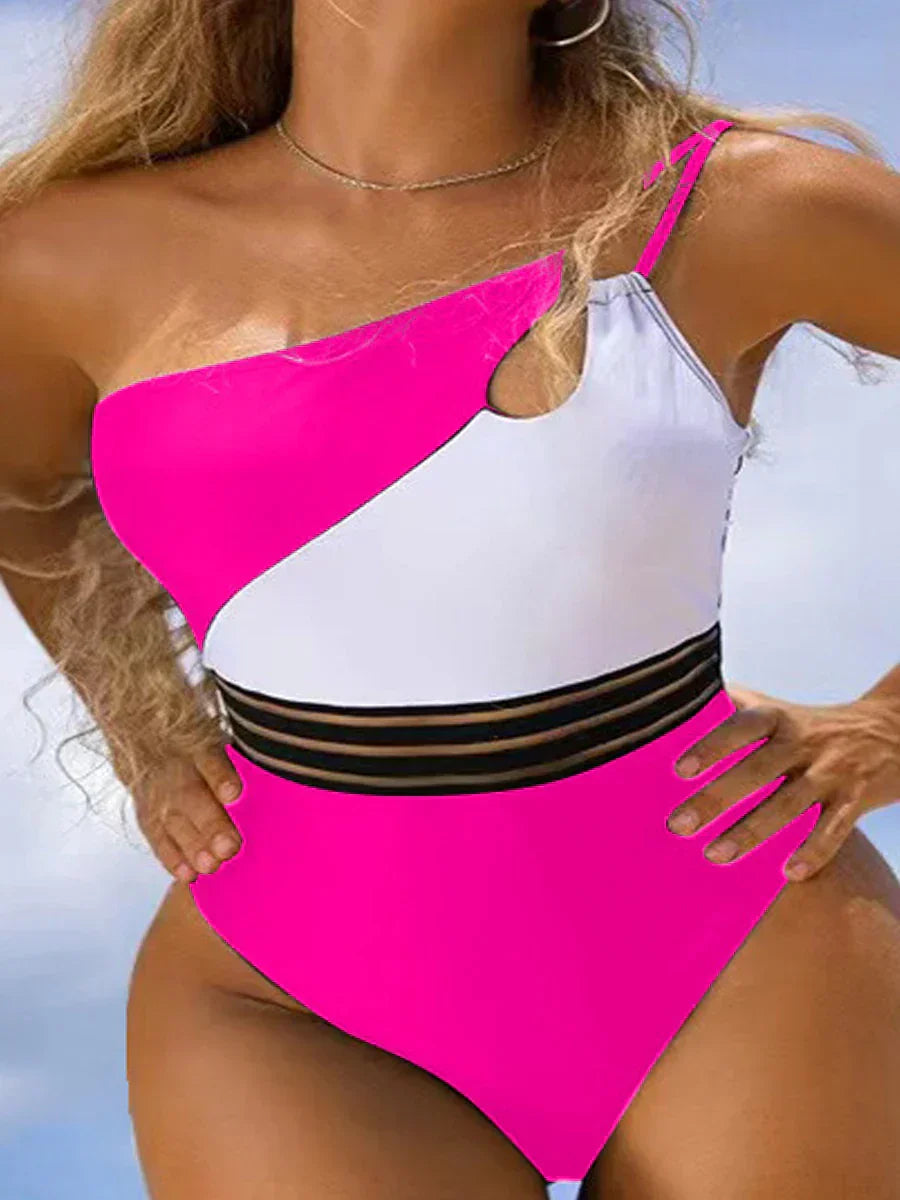 LP | Bikini swimsuit for women fabric patchwork body panel
