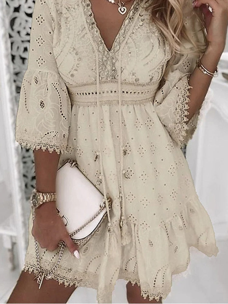 Skylar - Boho Ibiza dress