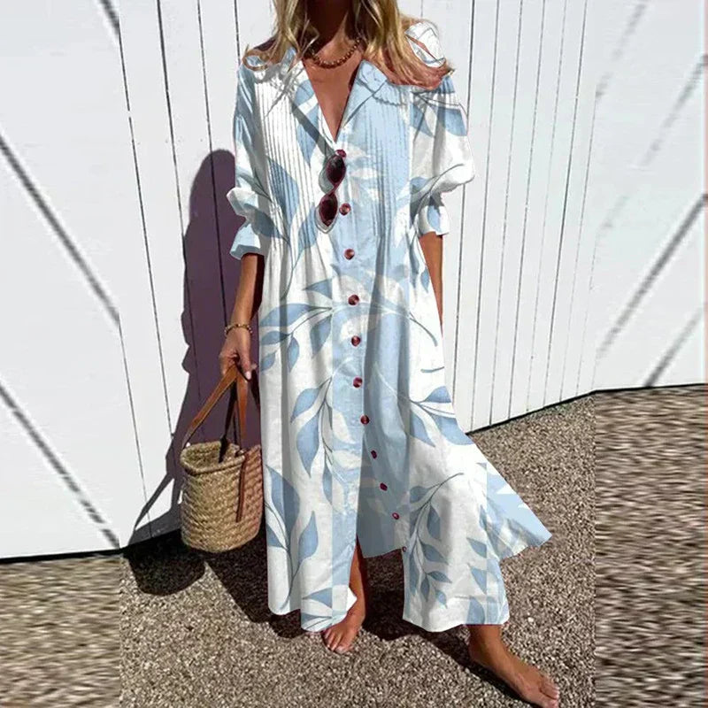 Leni™ | Elegant and Fluid Bohemian Dress