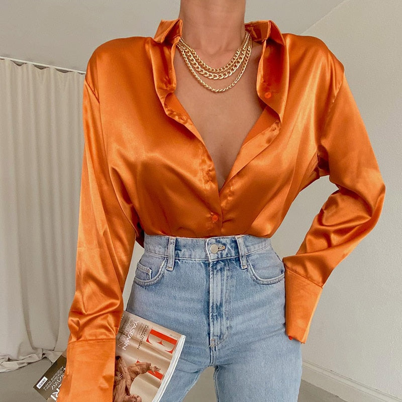 Sammie Satin Blouse | The perfect blouse for every occasion!