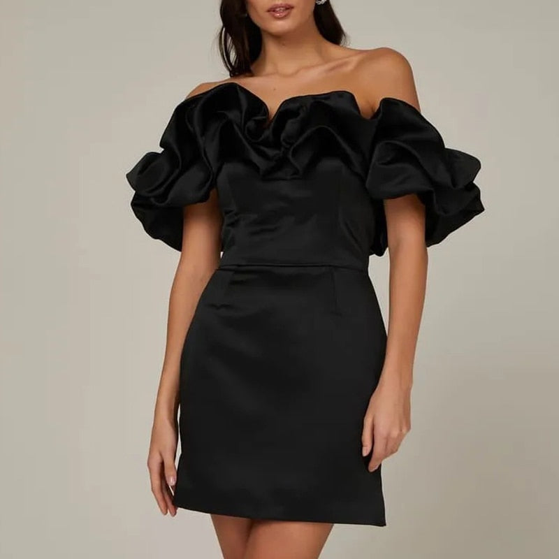 Low-cut dress
